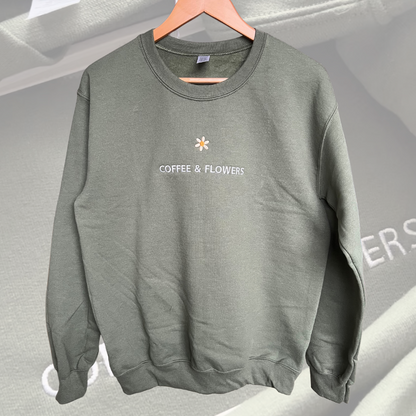 Coffee & Flowers Sweatshirt