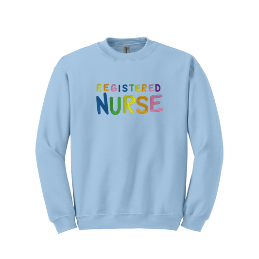 Registered Nurse Rainbow Sweatshirt