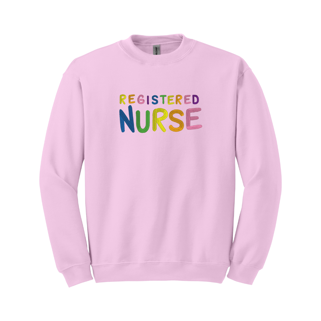 Registered Nurse Rainbow Sweatshirt