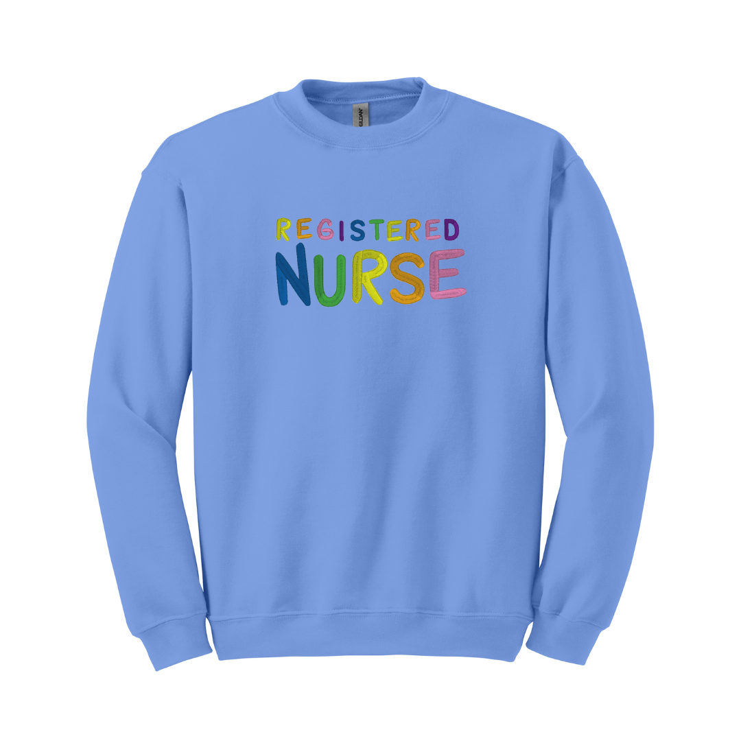 Registered Nurse Rainbow Sweatshirt