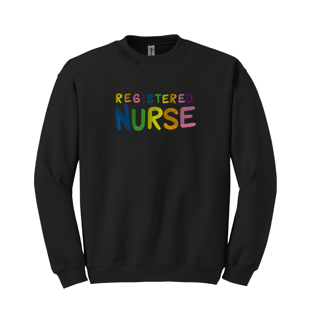 Registered Nurse Rainbow Sweatshirt