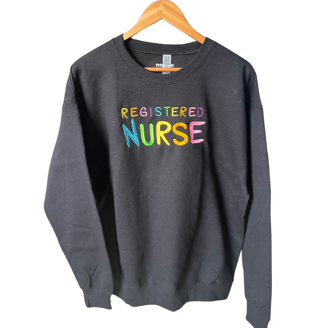 Registered Nurse Rainbow Sweatshirt