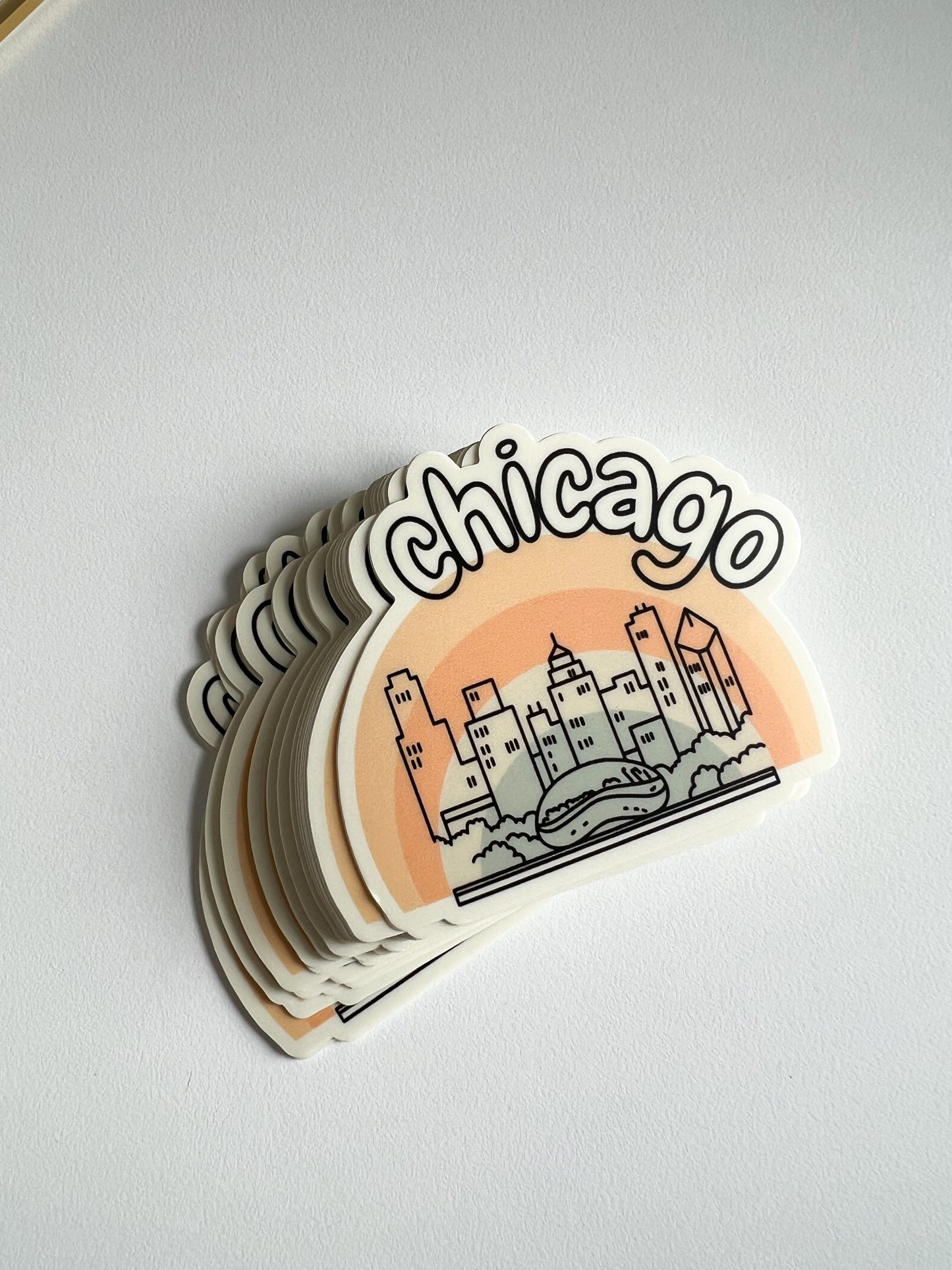 Chicago Skyline Sticker