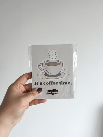 It's Coffee Time Notepad