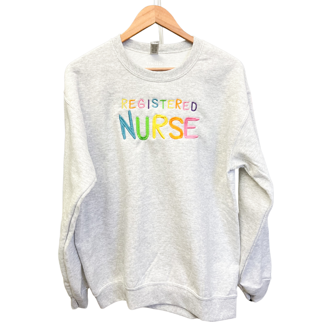 Registered Nurse Rainbow Sweatshirt