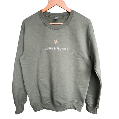 Coffee & Flowers Sweatshirt